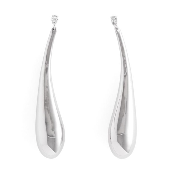 HM Mugler Teardrop Earrings H&M Mugler - Picture 6 of 6